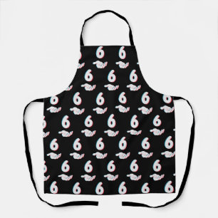 Funny 67 Six Seven Meme Couple Matching  Apron