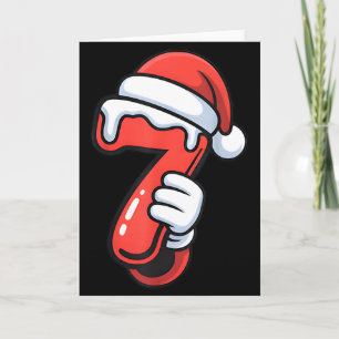 Funny 67 Six Seven Meme Couple Matching Christmas Card