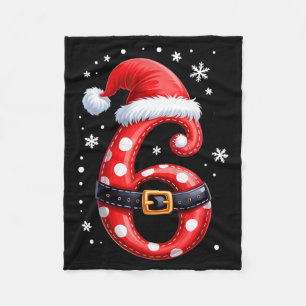 Funny 67 Six Seven Meme Couple Matching Christmas  Fleece Blanket