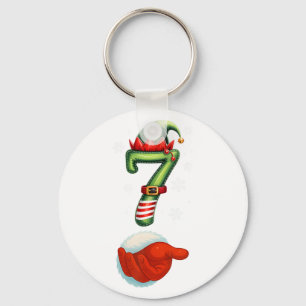 Funny 67 Six Seven Meme Couple Matching Christmas Key Ring