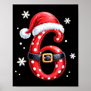 Funny 67 Six Seven Meme Couple Matching Christmas Poster