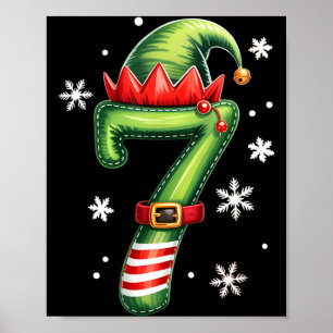 Funny 67 Six Seven Meme Couple Matching Christmas Poster