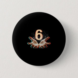 Funny 67 Six Seven Meme Couple Matching Halloween 6 Cm Round Badge