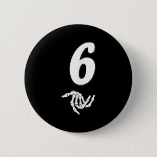 Funny 67 Six Seven Meme Couple Matching Halloween 6 Cm Round Badge