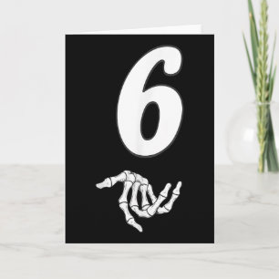 Funny 67 Six Seven Meme Couple Matching Halloween Card