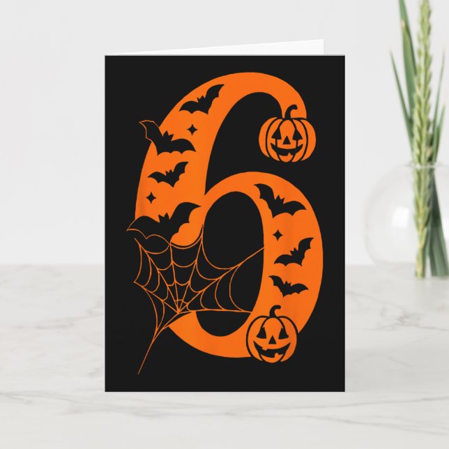 Funny 67 Six Seven Meme Couple Matching Halloween  Card (Front)