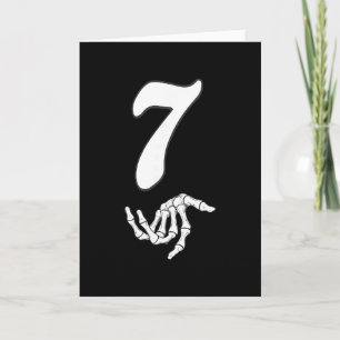 Funny 67 Six Seven Meme Couple Matching Halloween Card