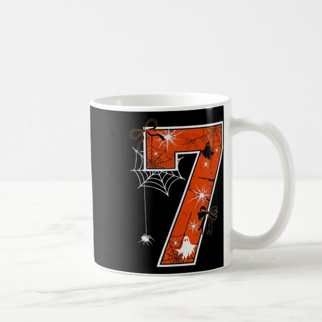 Funny 67 Six Seven Meme Couple Matching Halloween  Coffee Mug (Right)