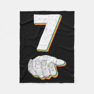 Funny 67 Six Seven Meme Couple Matching Halloween  Fleece Blanket