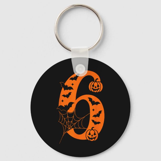Funny 67 Six Seven Meme Couple Matching Halloween  Key Ring (Front)