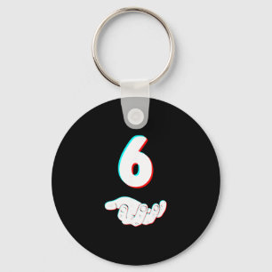 Funny 67 Six Seven Meme Couple Matching Halloween Key Ring