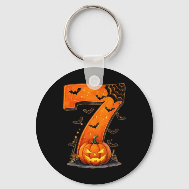 Funny 67 Six Seven Meme Couple Matching Halloween  Key Ring (Front)