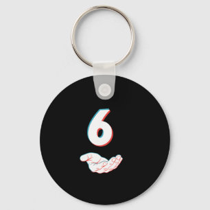 Funny 67 Six Seven Meme Couple Matching Halloween  Key Ring