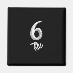 Funny 67 Six Seven Meme Couple Matching Halloween Magnet