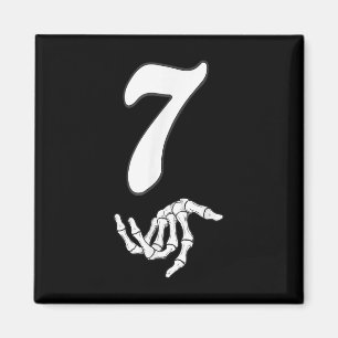 Funny 67 Six Seven Meme Couple Matching Halloween Magnet