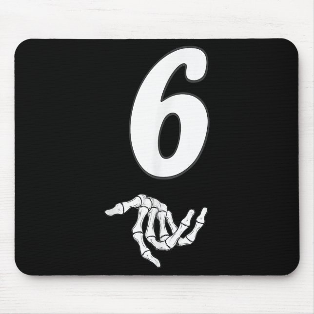 Funny 67 Six Seven Meme Couple Matching Halloween  Mouse Pad (Front)