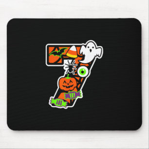 Funny 67 Six Seven Meme Couple Matching Halloween Mouse Pad