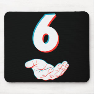 Funny 67 Six Seven Meme Couple Matching Halloween  Mouse Pad