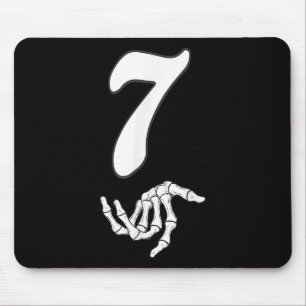 Funny 67 Six Seven Meme Couple Matching Halloween Mouse Pad