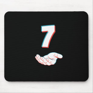 Funny 67 Six Seven Meme Couple Matching Halloween Mouse Pad