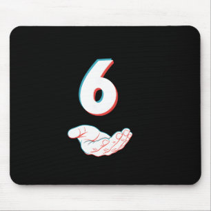 Funny 67 Six Seven Meme Couple Matching Halloween Mouse Pad