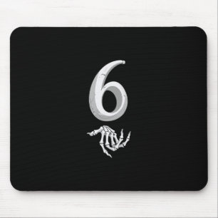 Funny 67 Six Seven Meme Couple Matching Halloween Mouse Pad