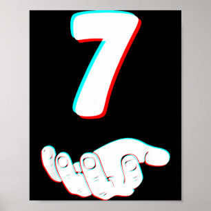 Funny 67 Six Seven Meme Couple Matching Halloween Poster