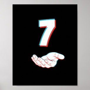 Funny 67 Six Seven Meme Couple Matching Halloween Poster