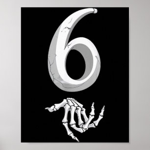 Funny 67 Six Seven Meme Couple Matching Halloween Poster