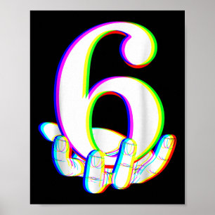 Funny 67 Six Seven Meme Couple Matching Halloween  Poster