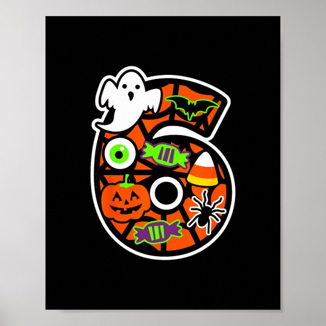 Funny 67 Six Seven Meme Couple Matching Halloween  Poster (Front)