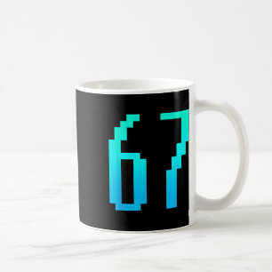 Funny 67 Six Seven Meme Couple Matching Retro Arca Coffee Mug