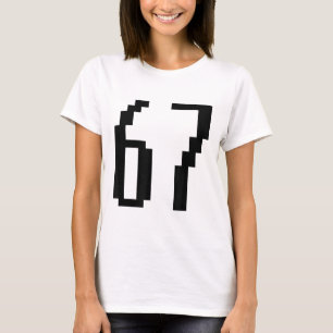 Funny 67 Six Seven Meme Couple Matching Retro Arca T-Shirt