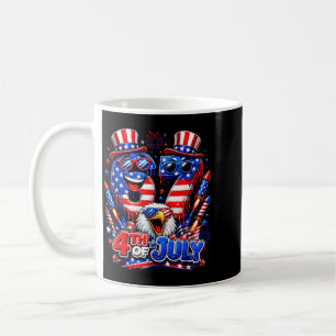 Funny 67 Six Seven Meme Fourth Of July Patriotic Coffee Mug