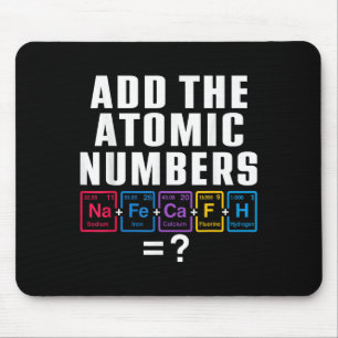 Funny 67 Six Seven Meme Matching Elements Periodic Mouse Pad