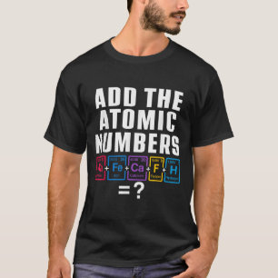Funny 67 Six Seven Meme Matching Elements Periodic T-Shirt
