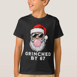 Funny 67 Six Seven Xmas Meme Brainrot 67 Ed By 67  T-Shirt