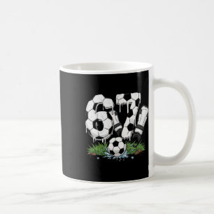 Funny 67 Soccer Drip Number 67 Soccer Coffee Mug