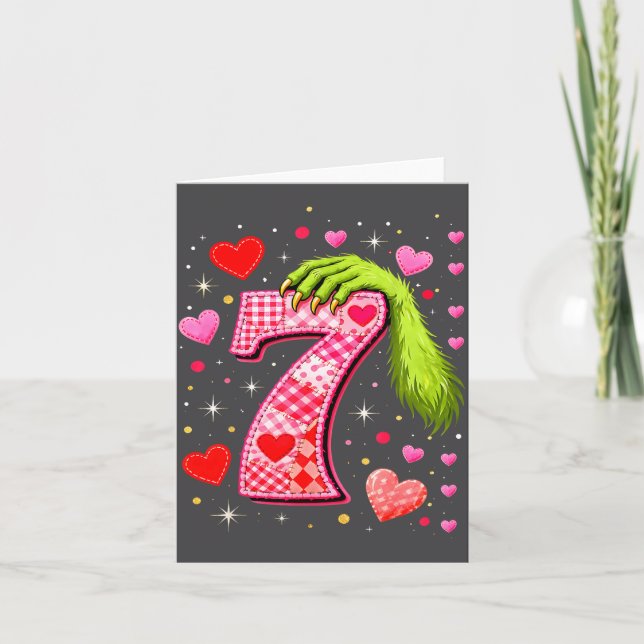 Funny 67 Valentine Meme Couple Matching Love  Card (Front)