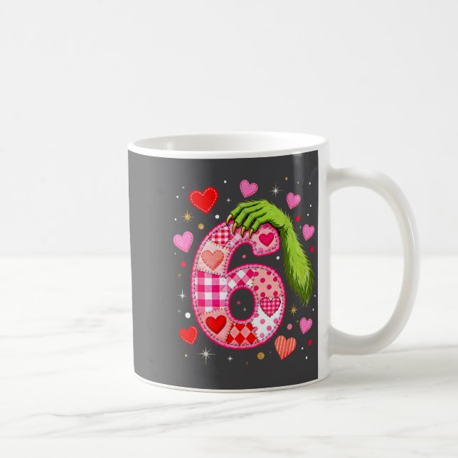 Funny 67 Valentine Meme Couple Matching Love  Coffee Mug (Right)