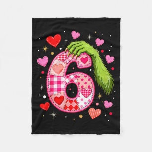 Funny 67 Valentine Meme Couple Matching Love  Fleece Blanket