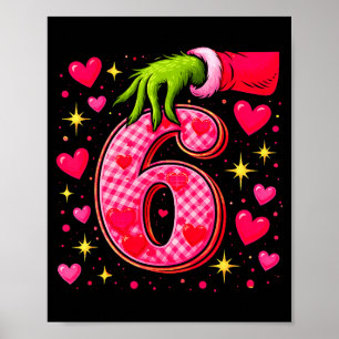 Funny 67 Valentine Meme Couple Matching Love Poster