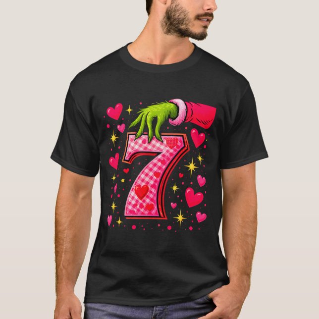 Funny 67 Valentine Meme Couple Matching Love  T-Shirt (Front)