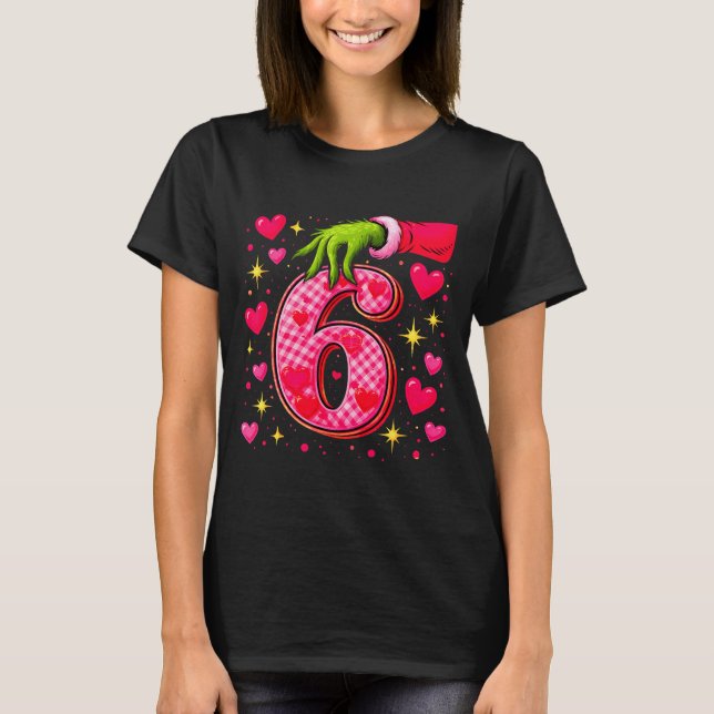 Funny 67 Valentine Meme Couple Matching Love  T-Shirt (Front)