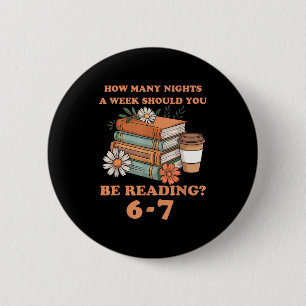 Funny 6-7 Englieacher 67 Meme Reading  6 Cm Round Badge