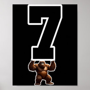 Funny 6 7 Matching Teachers Halloween Costume Gori Poster