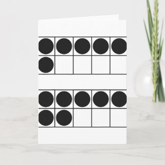 Funny 6 7 Number Teachers Students Six Seven Meme Card