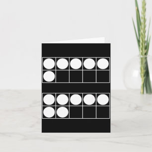 Funny 6 7 Number Teachers Students Six Seven Meme Card