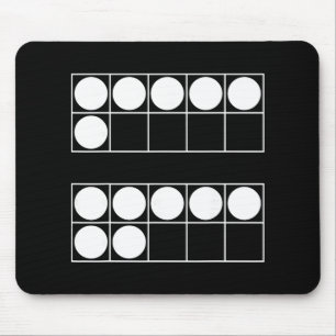 Funny 6 7 Number Teachers Students Six Seven Meme Mouse Pad