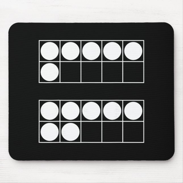 Funny 6 7 Number Teachers Students Six Seven Meme  Mouse Pad (Front)